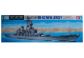 Scale model 1/700 American battleship "New Jersey" Tamiya 31614