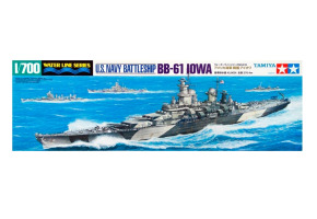 Scale model 1/700 American battleship "Iowa" (BB-61) Tamiya 31616