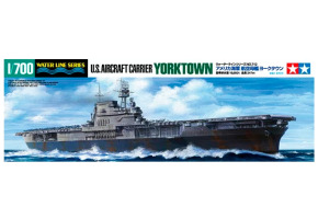 Scale model 1/700 American aircraft carrier "Yorktown" Tamiya 31712