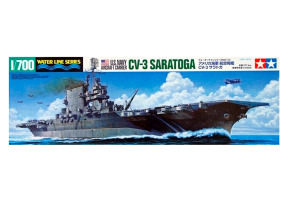Scale model 1/700 American aircraft carrier "Saratoga" (CV-3) Tamiya 31713