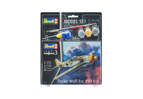 Истребитель-бомбардировщикк Models Set Focke Wulf Fw190 F-8 (подарочный набор)