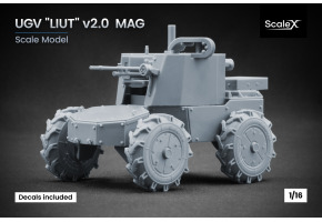 Збірна модель 1/16 Наземний дрон “Лють” MAG v2.0 ScaleX VG 16001