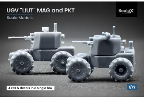 Набір 1/72 Наземний дрон "Лють" MAG + PKT ScaleX VG 72003