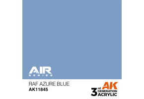 Акриловая краска RAF Azure Blue / Лазурный AIR АК-интерактив AK11845