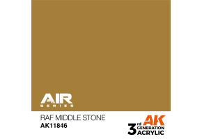 Акрилова фарба RAF Middle Stone / Піщаник AIR АК-interactive AK11846