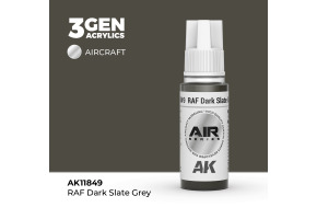 Акрилова фарба RAF Dark Slate Grey / Темно-сірий шифер AIR АК-interactive AK11849