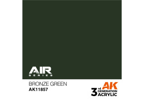Акрилова фарба Bronze Green / Бронзово-зелений AIR АК-interactive AK11857