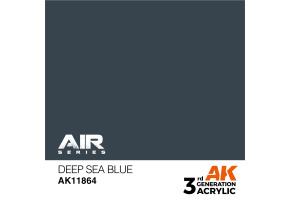 Акриловая краска Deep Sea Blue / Глубоководный синий AIR АК-интерактив AK11864