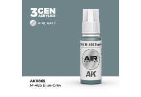 Акрилова фарба M-485 Blue-Grey / Сіро-блакитний AIR АК-interactive AK11865