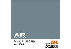 Акриловая краска M-485 Blue-Grey / Серо-голубой AIR АК-интерактив AK11865
