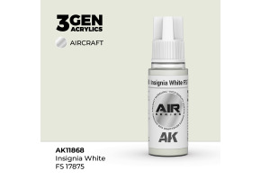 Акрилова фарба Insignia White / Біла Інсигнія (FS17875) AIR АК-interactive AK11868