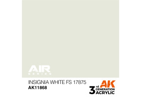 Акриловая краска Insignia White / Белая-Инсигния (FS17875) AIR АК-интерактив AK11868
