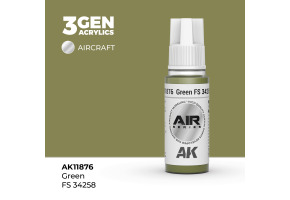 Акрилова фарба Green / Зелений (FS34258) AIR АК-interactive AK11876