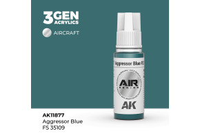Акрилова фарба Aggressor Blue / Синій (FS35109) AIR АК-interactive AK11877