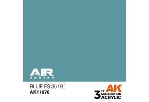 Acrylic paint Blue (FS35190) AIR AK-interactive AK11878