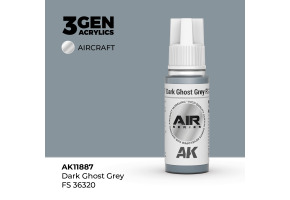 Акрилова фарба Dark Ghost Grey / Примарно-сірий (FS36320) AIR АК-interactive AK11887