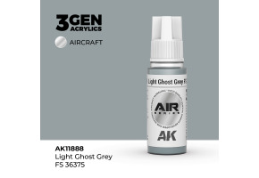 Акрилова фарба Light Ghost Grey / Світло-сірий привид (FS36375) AIR АК-interactive AK11888
