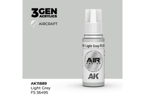Акрилова фарба Light Grey / Світло-сірий (FS36495) AIR АК-interactive AK11889