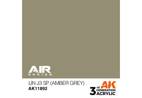 Акрилова фарба IJN J3 SP (Amber Grey) / Янтарно-сірий AIR АК-interactive AK11892
