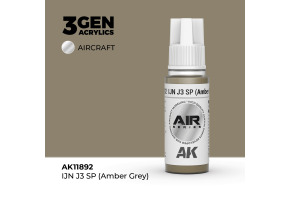 Акрилова фарба IJN J3 SP (Amber Grey) / Янтарно-сірий AIR АК-interactive AK11892