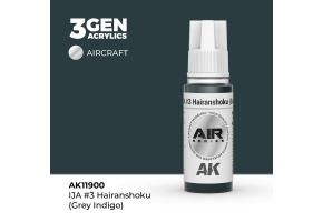 Акрилова фарба IJA #3 Hairanshoku (Grey Indigo) / Сірий Індіго AIR АК-interactive AK11900