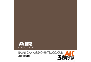 Акриловая краска IJA #31 Cha Kasshoku (Tea Colour) / Черный чай AIR АК-интерактив AK11906