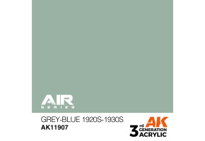 Акрилова фарба Grey-Blue 1920-1930 / Сіро-блакитний 1920-1930 AIR АК-interactive AK11907
