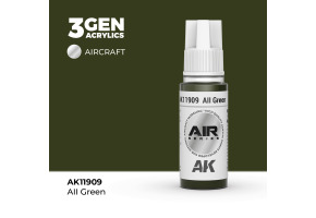 Акрилова фарба AII Green / Зелений АК-interactive AIR AK11909
