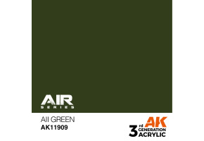 Акриловая краска AII Green / Зеленый AIR АК-интерактив AK11909