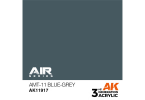 Acrylic paint AMT-11 Blue-Grey AIR AK-interactive AK11917
