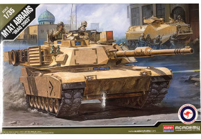 Scale model 1/35 M1A1 ABRAMS tank "Iraq 2003" Academy 13202