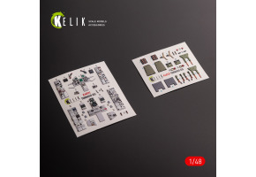Tornado IDS 3D декаль інтер'єр для комплекту Italeri 1/48 KELIK K48131