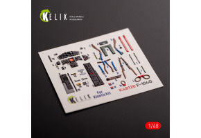 F-104G декаль інтер'єр для комплекту Kinetic 1/48 KELIK K48120