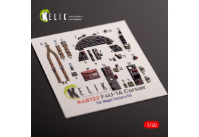 F4U-1A Corsair декаль інтер'єр для комплекту Magic Factory 1/48 KELIK K48122