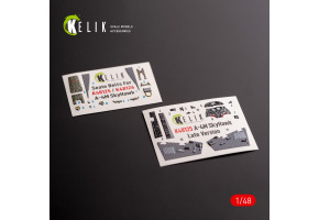 A-4M Late Production декаль інтер'єр для комплекту Magic Factory 1/48 KELIK K48125