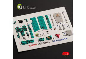 MiG-23 BN декаль інтер'єр для комплекту Trumpeter 1/48 KELIK K48198