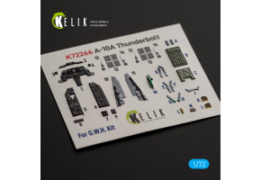 A-10 A Thunderbolt декаль інтер'єр для комплекту GWH 1/72 KELIK K72266