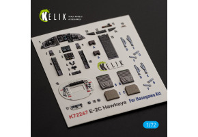 E-2 C Hawkeye декаль інтер'єр для комплекту Hasegawa 1/72 KELIK K72267