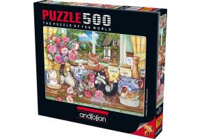 Puzzle Kittens in the Kitchen 500pcs