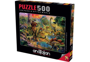 Пазл Landscape Of Dinosaurs 500шт