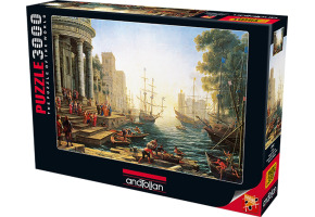 Пазл Seaport with Embarkation of St. Ursula 3000шт