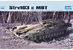 Збірна модель 1/72 Шведський танк Strv103c Trumpeter 07220