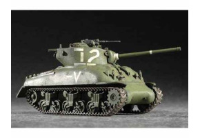 Збірна модель 1/72 американський танк M4A1 (76) W Trumpeter 07222
