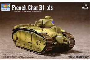 Збірна модель французького важкого танка Char B1