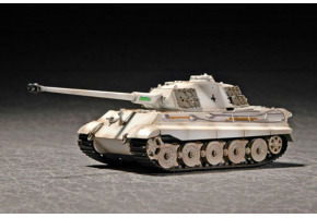 Збірна модель 1/72 Королівський Тигр Sd.Kfz.182 з баштою Porsche із циммеритом Trumpeter 07292