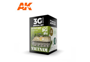 VIETNAM COLORS 3G / Набор цветов Вьетнамского камуфляжа
