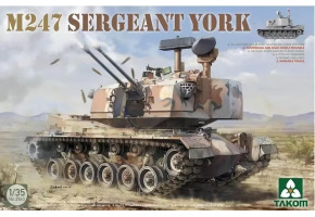 Збірна модель 1/35 Американська ЗСУ M247 Sergeant York Takom 2160