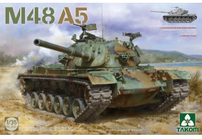 Збірна модель 1/35 Танк М48A5 Patton Takom 2161