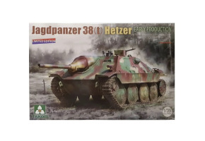 Збірна модель 1/35 САУ Jagdpanzer 38(t) Hetzer ранніх випусків (ОБМЕЖЕНИЙ ВИПУСК) Takom 2170X