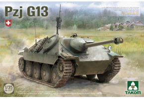 Збірна модель 1/35 САУ Pzj G13 Hetzer Takom 2177